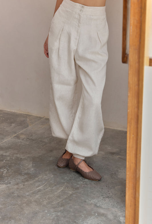 PANTALON CASSANDRA CAMEL