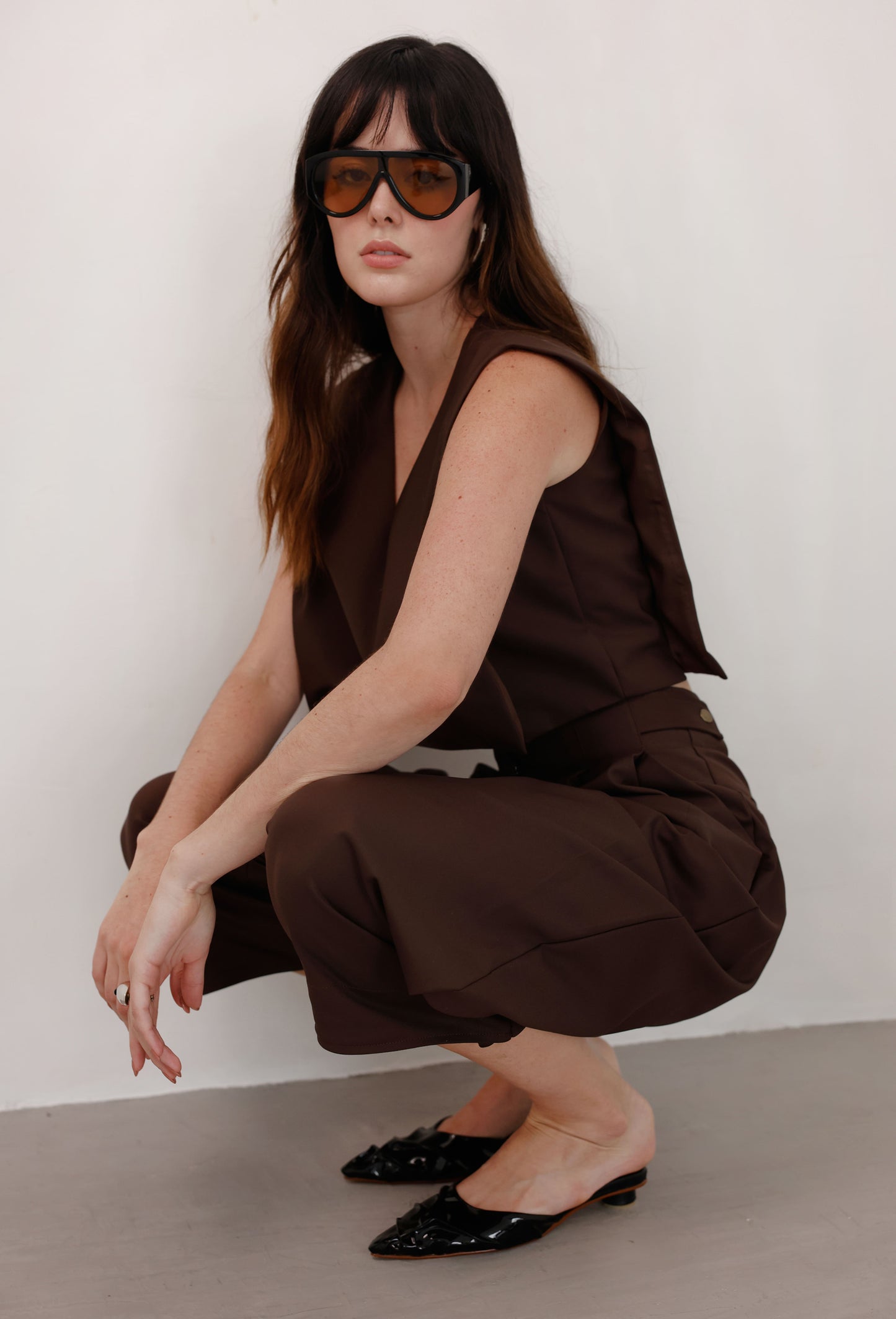 PANTALON RAFAELA CAFE