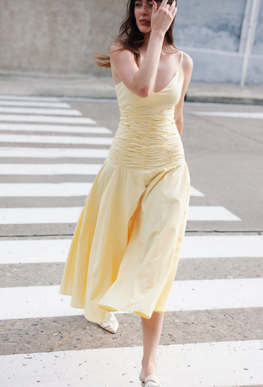 VESTIDO MANUELA AMARILLO