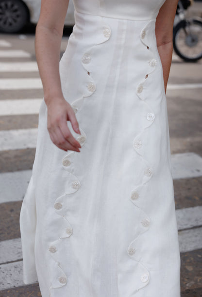 VESTIDO JULIETA BLANCO