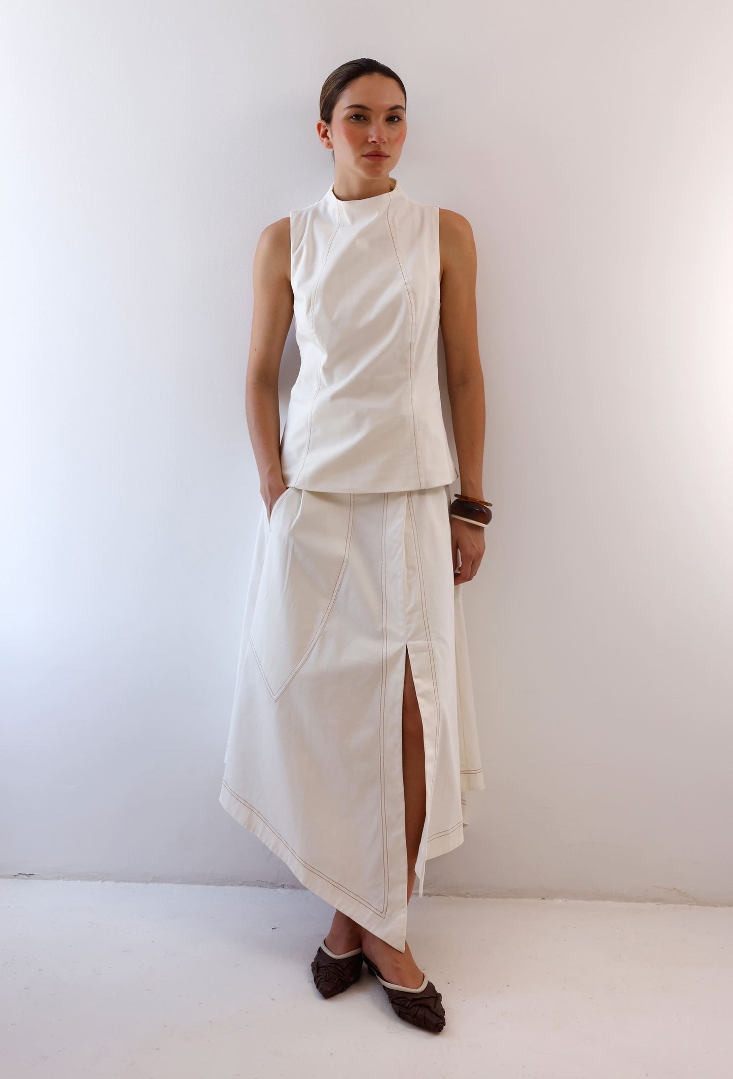 FALDA BELINDA BLANCO