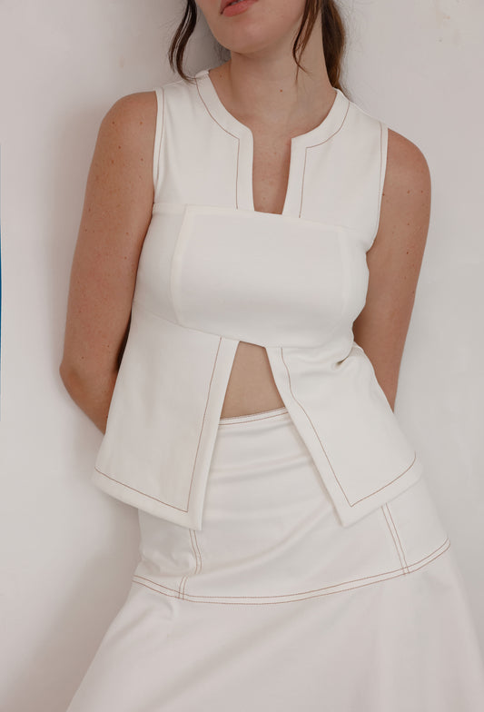 BLUSA PAULA BLANCA