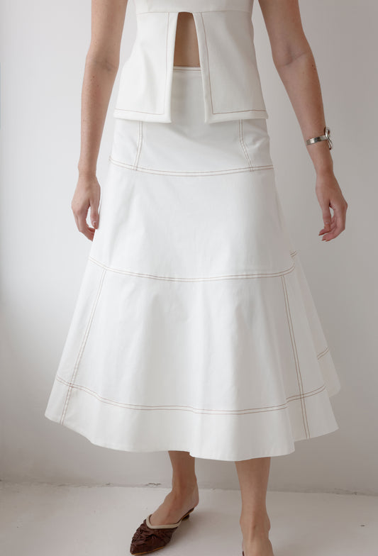 FALDA RENATA BLANCO