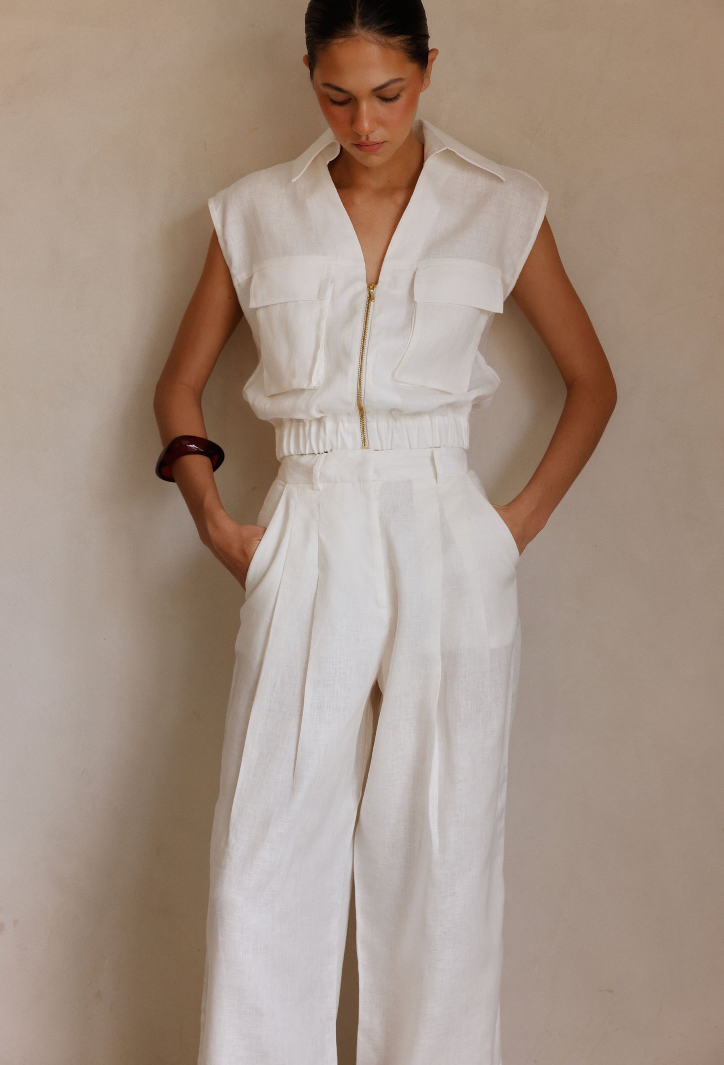 PANTALON ANASTASIA BLANCO