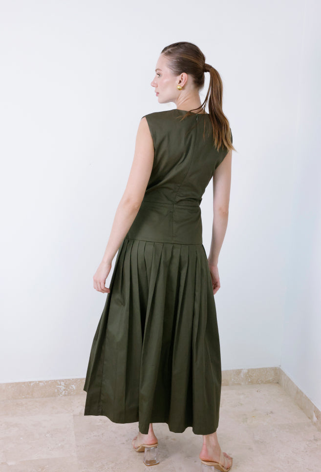 VESTIDO SIENNA VERDE