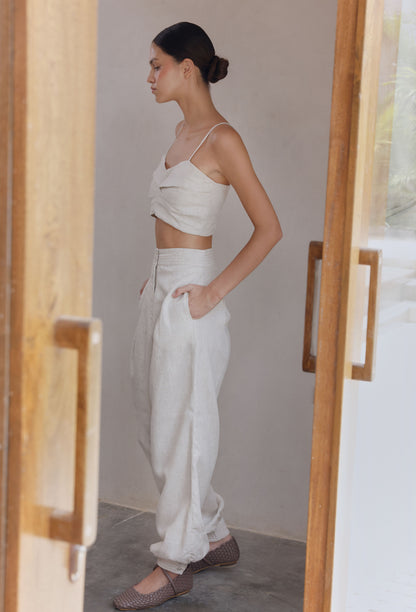 PANTALON CASSANDRA CAMEL
