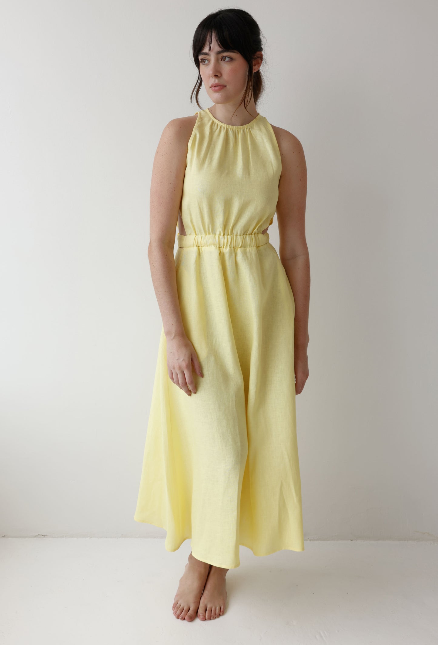 VESTIDO VALERIA AMARILLO