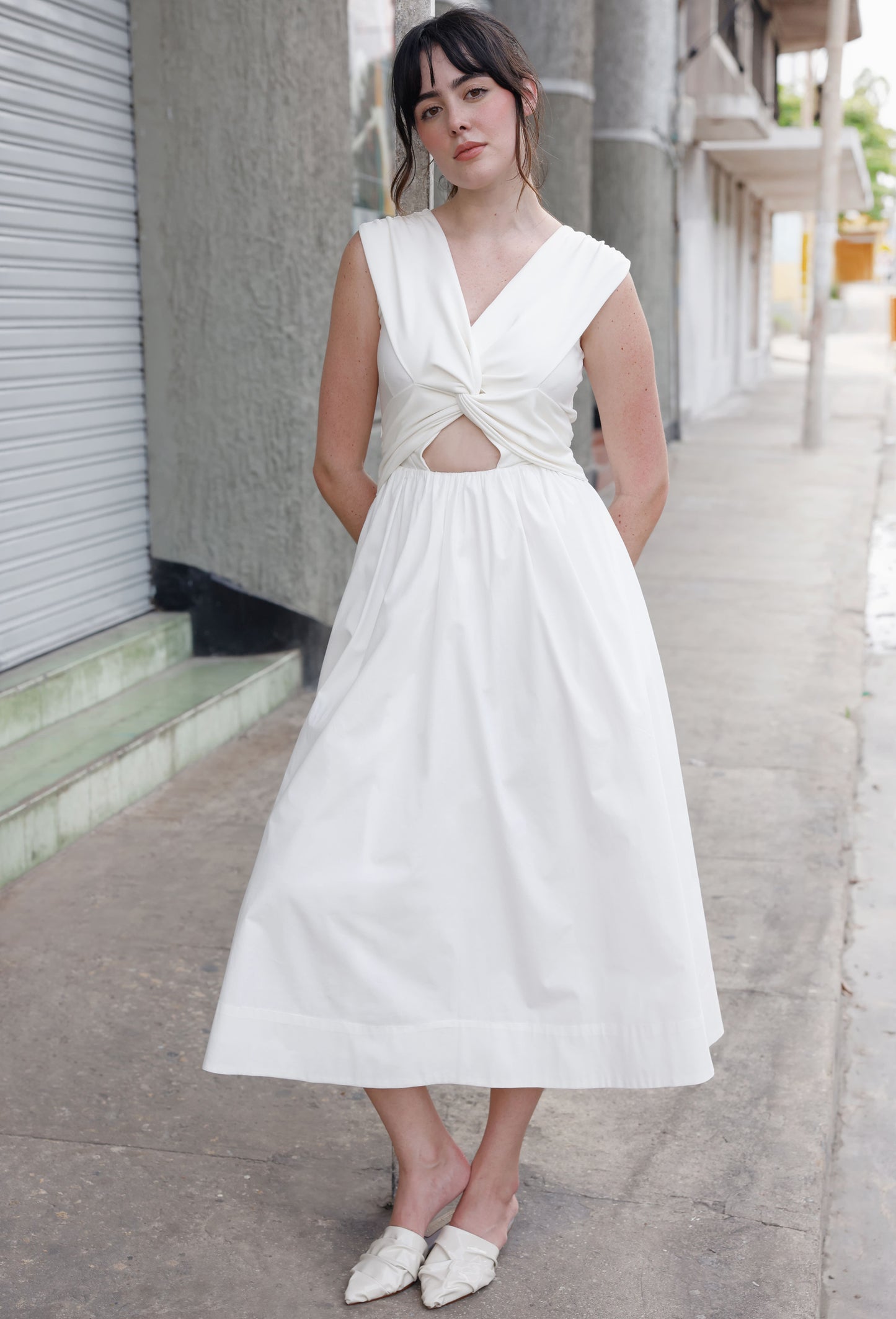 VESTIDO ENORA BLANCO