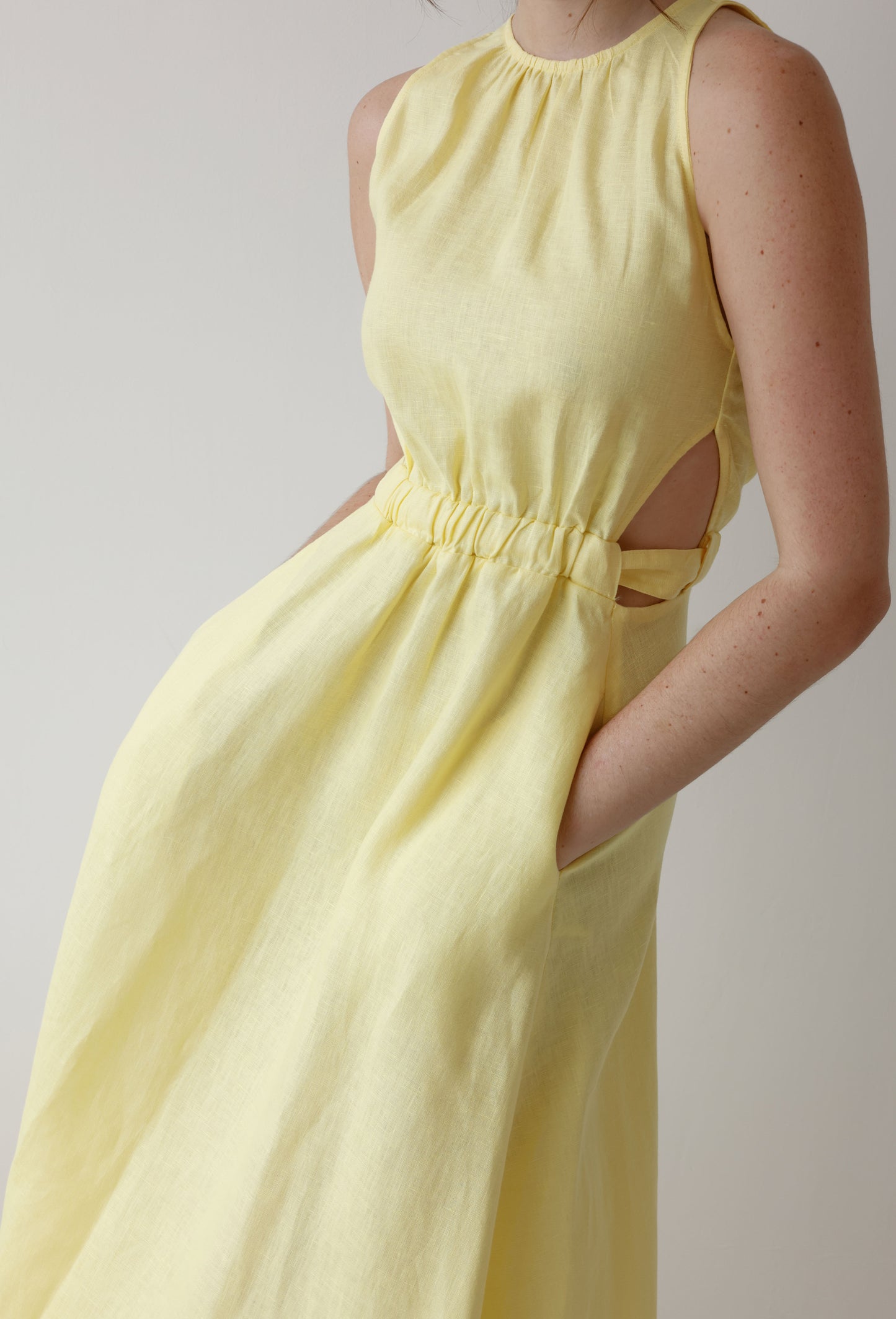 VESTIDO VALERIA AMARILLO