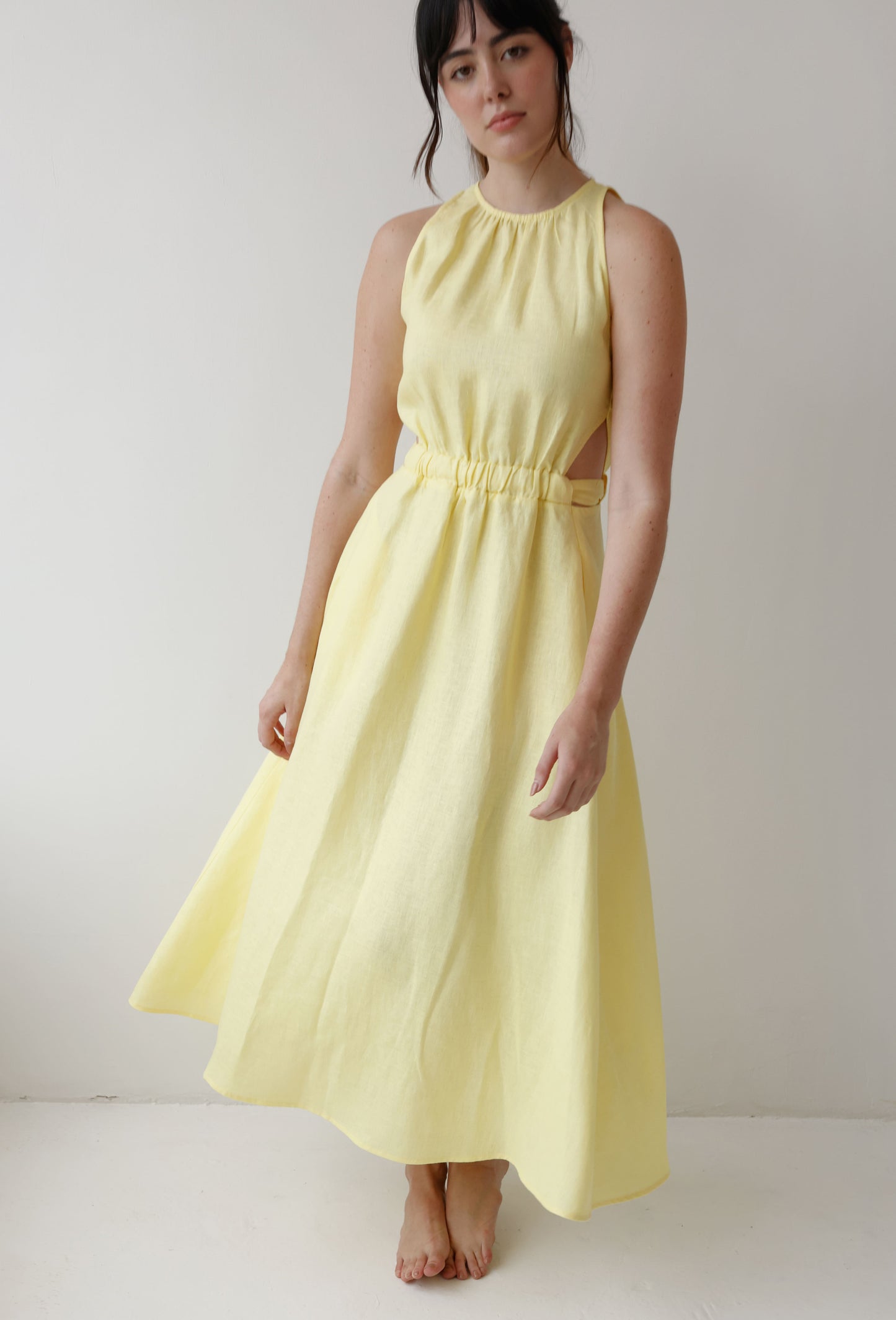 VESTIDO VALERIA AMARILLO