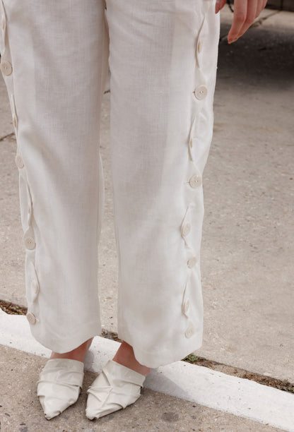 PANTALON ELEONORA BLANCO