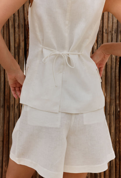 SHORT NARA BLANCO