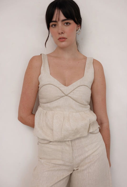 BLUSA ARLET BEIGE