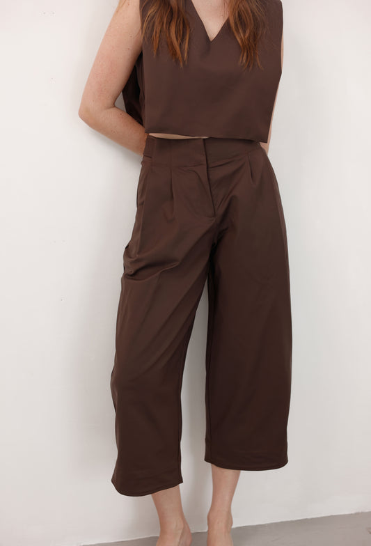 PANTALON RAFAELA CAFE