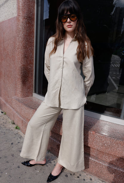 PANTALON ISIDORA LINO CAMEL