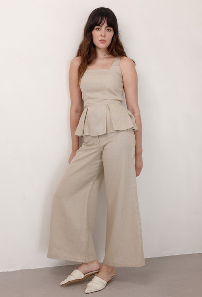 PANTALON ISIDORA LINO CAMEL