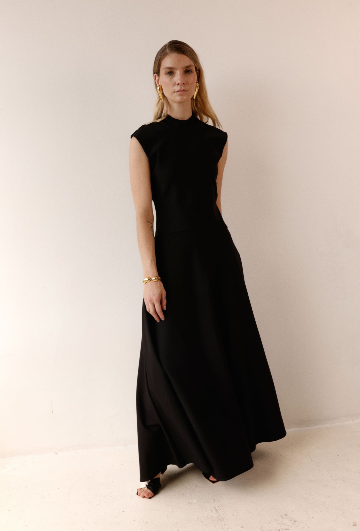 VESTIDO FLORENCIA NEGRO