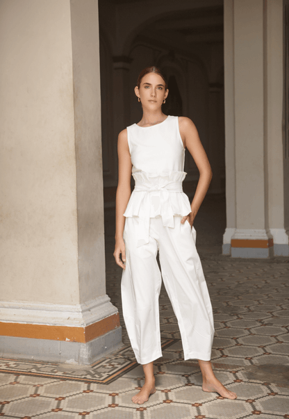 PANTALON MABEL BLANCO