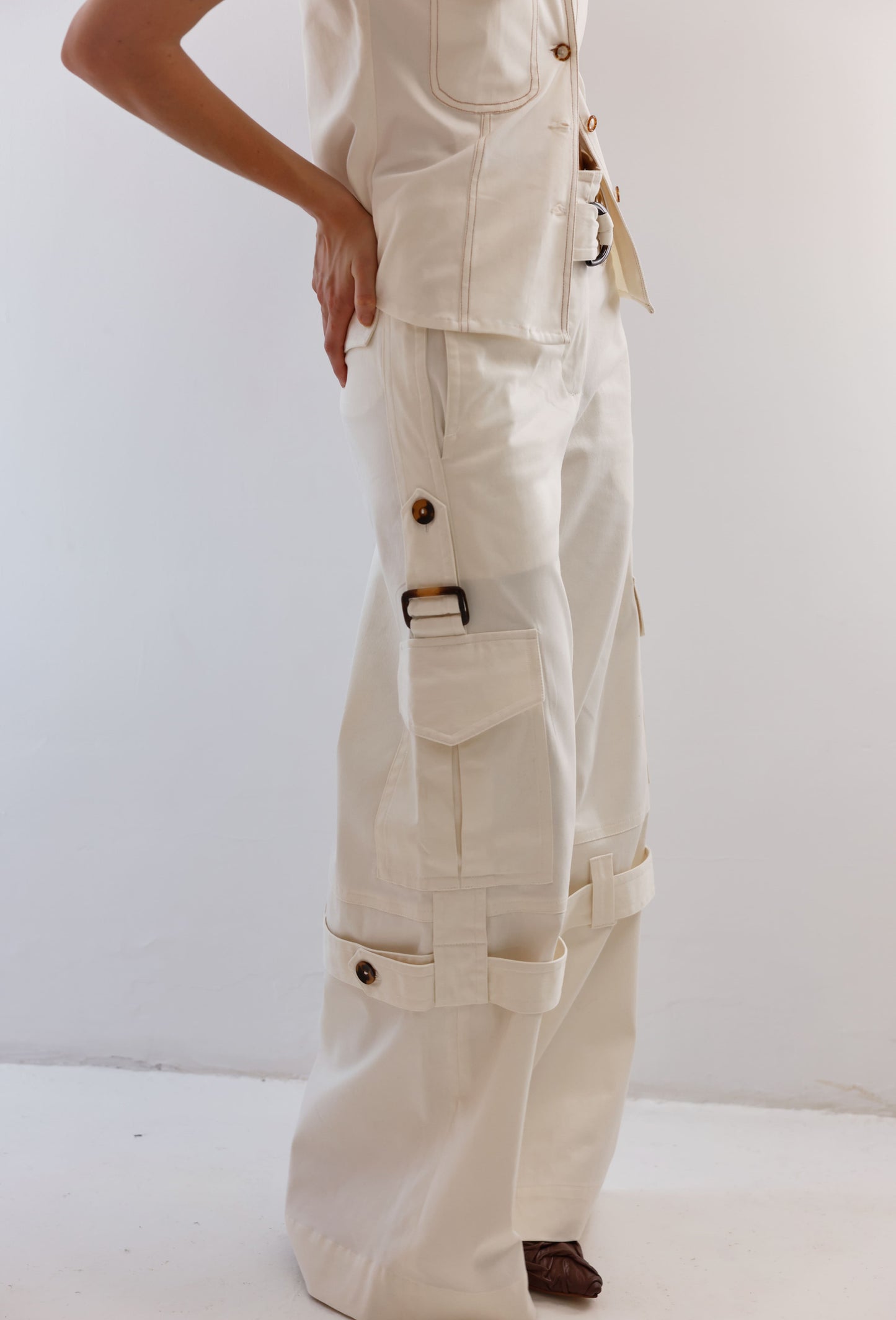 PANTALON AMANDA BLANCO