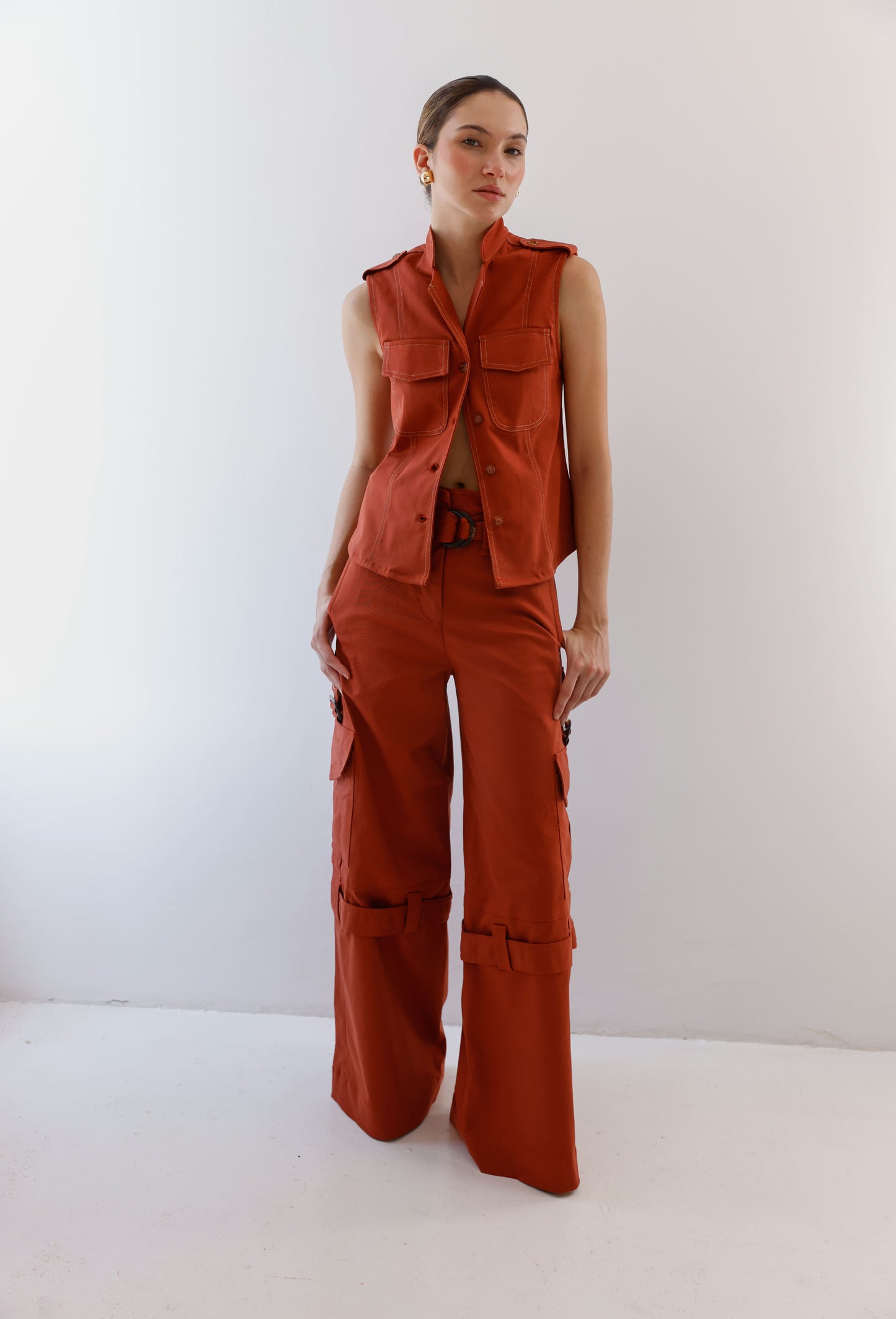 PANTALON AMANDA LADRILLO