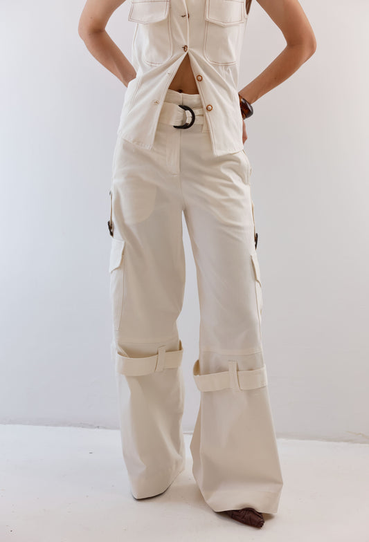 PANTALON AMANDA BLANCO