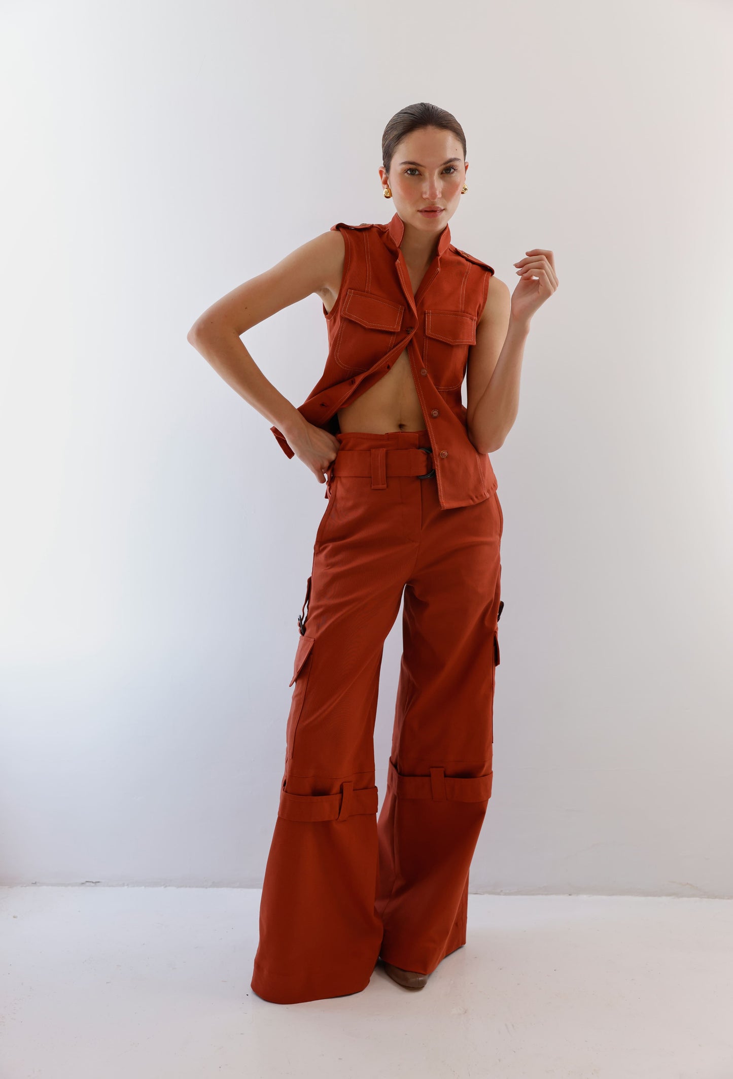 PANTALON AMANDA LADRILLO