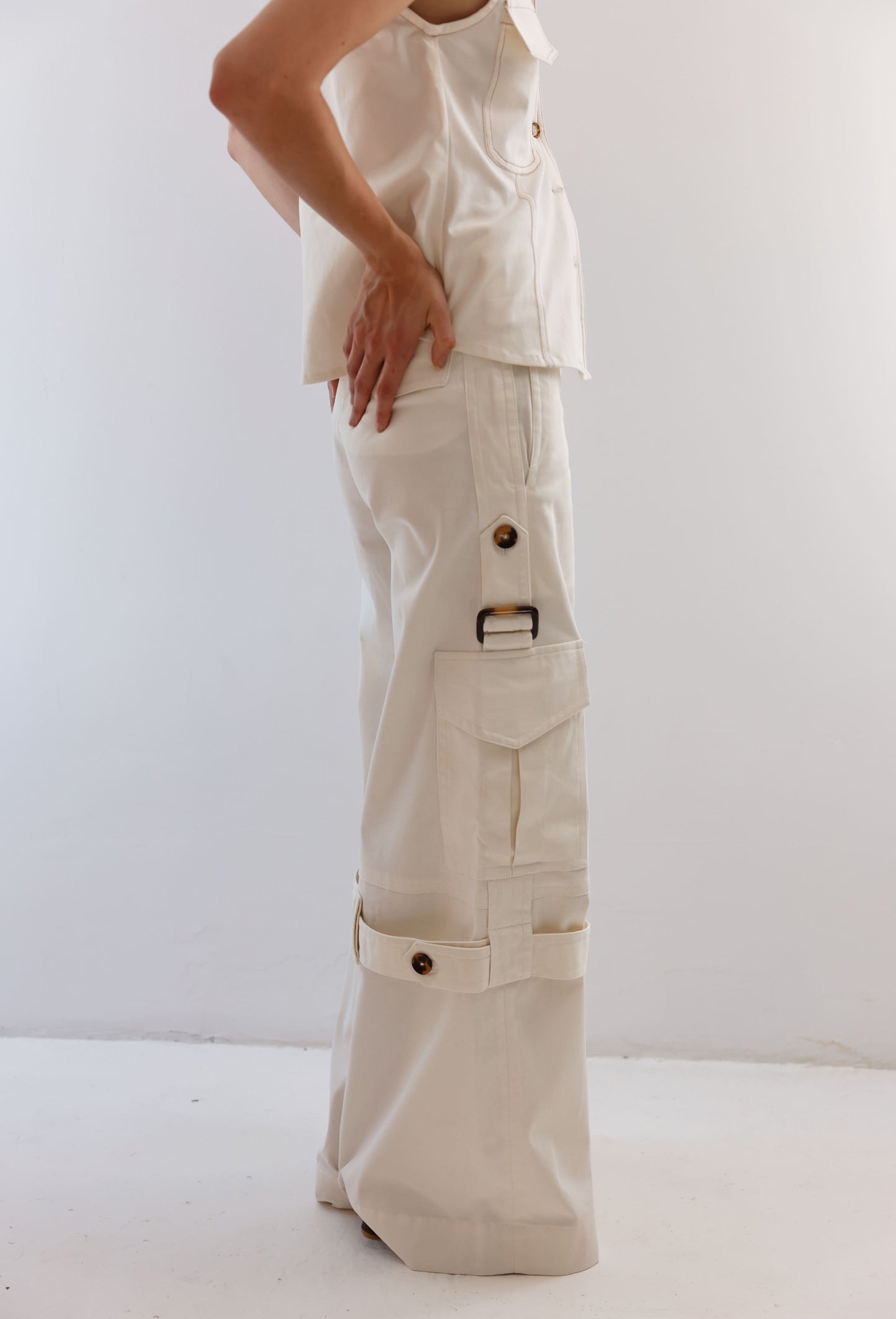 PANTALON AMANDA BLANCO