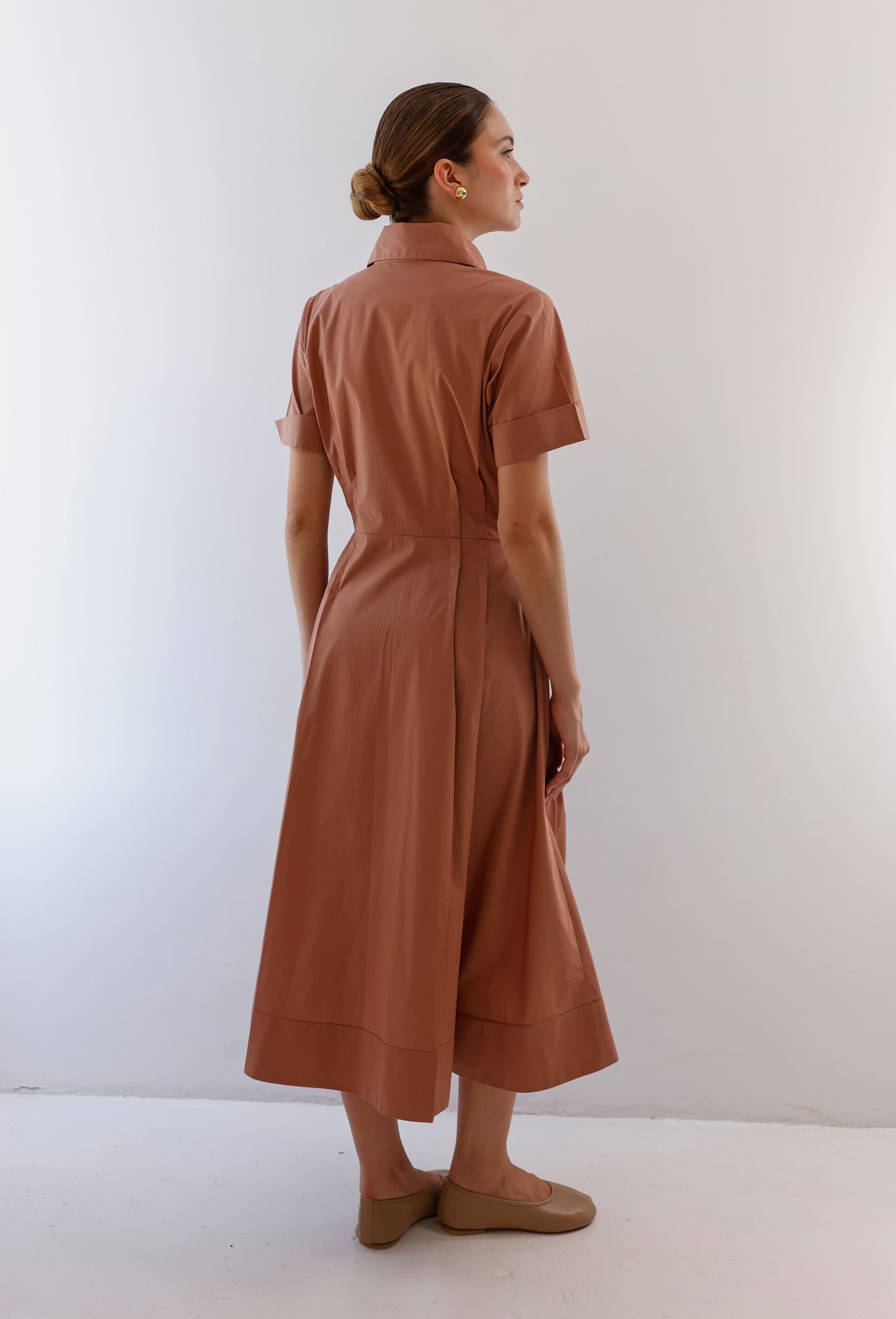 VESTIDO NATALIA CAMEL