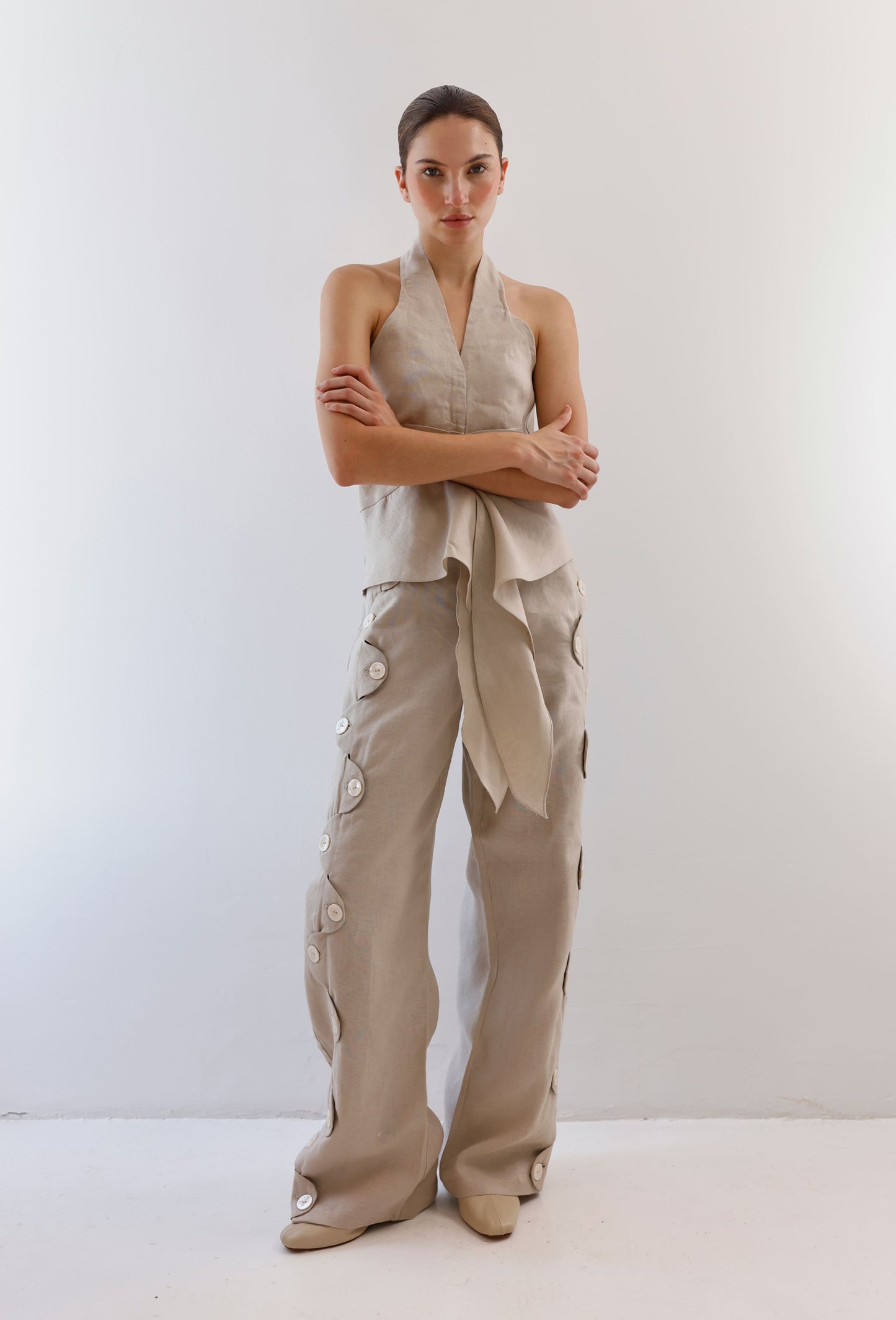 PANTALON ELEONORA CAMEL