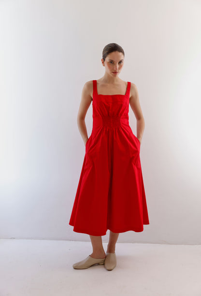 VESTIDO IRENE ROJO