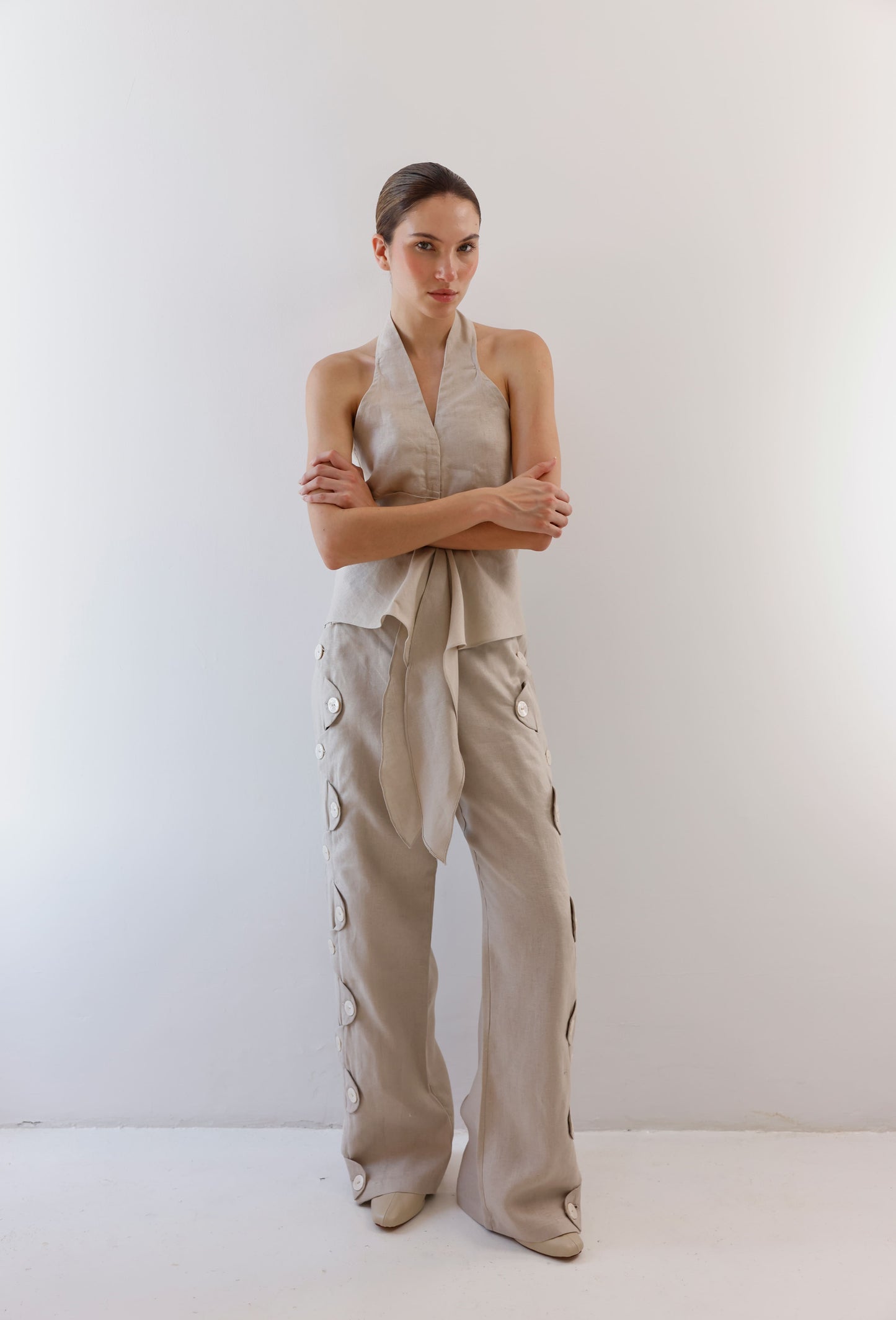 PANTALON ELEONORA CAMEL