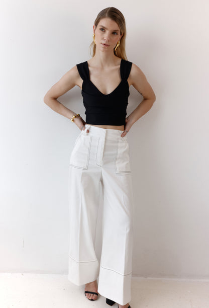 PANTALON LUCIANA BLANCO