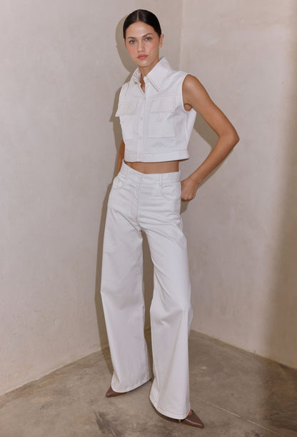 blusa-blanca-popelina-algodón-mujer