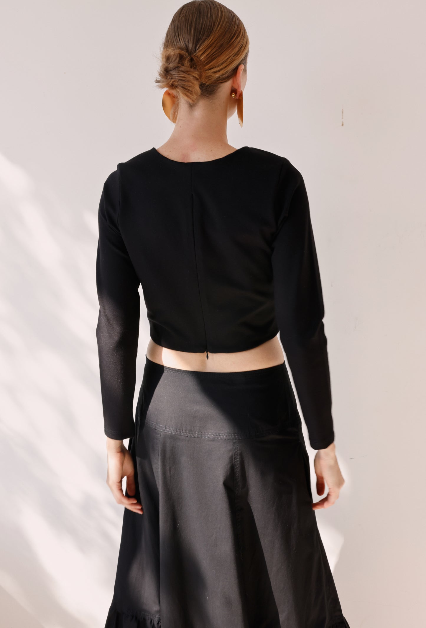 CROP TOP CLAUDIA NEGRO