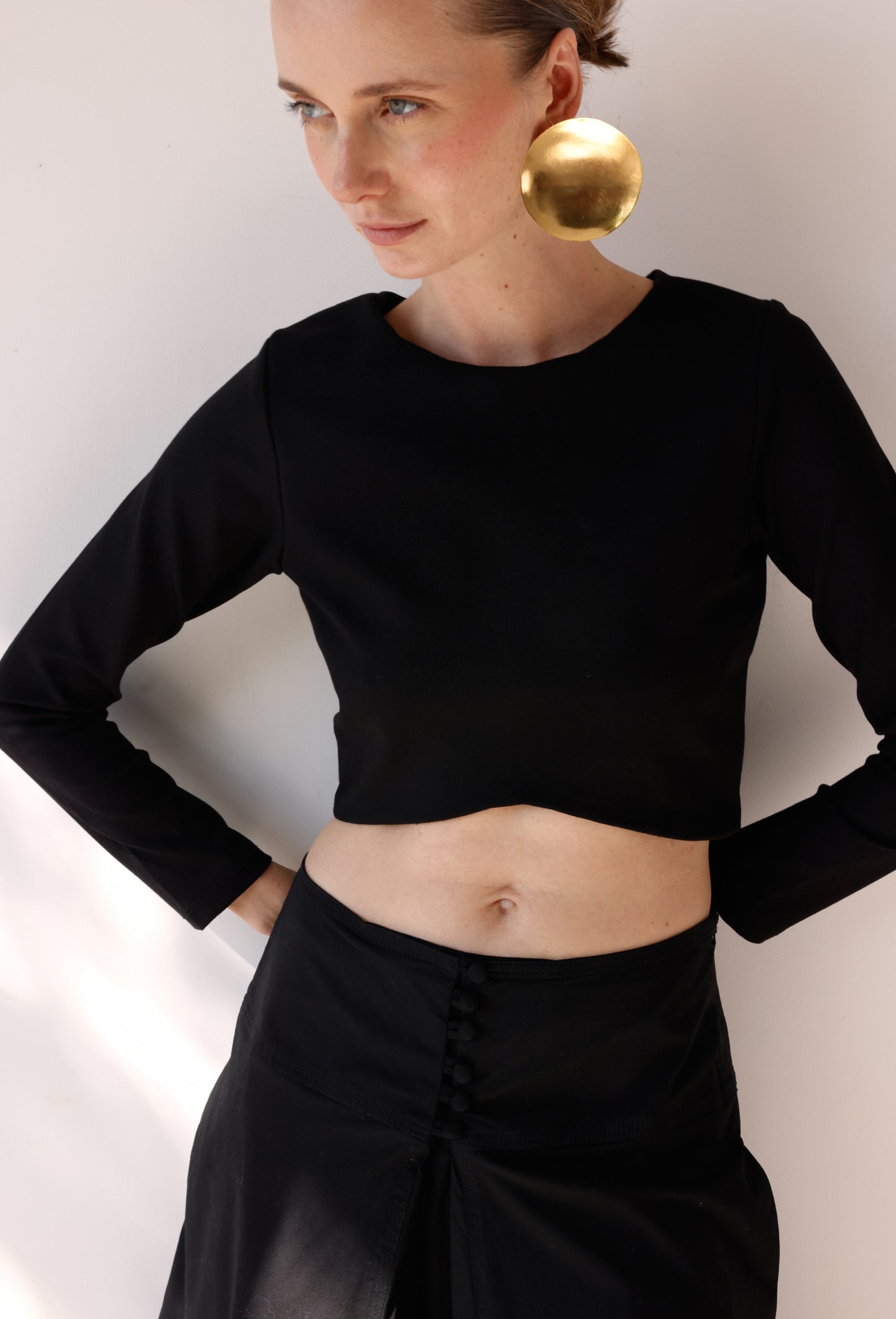 CROP TOP CLAUDIA NEGRO