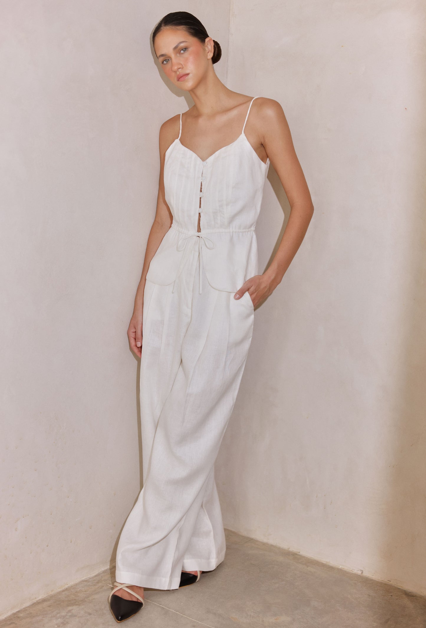 PANTALON ANASTASIA BLANCO