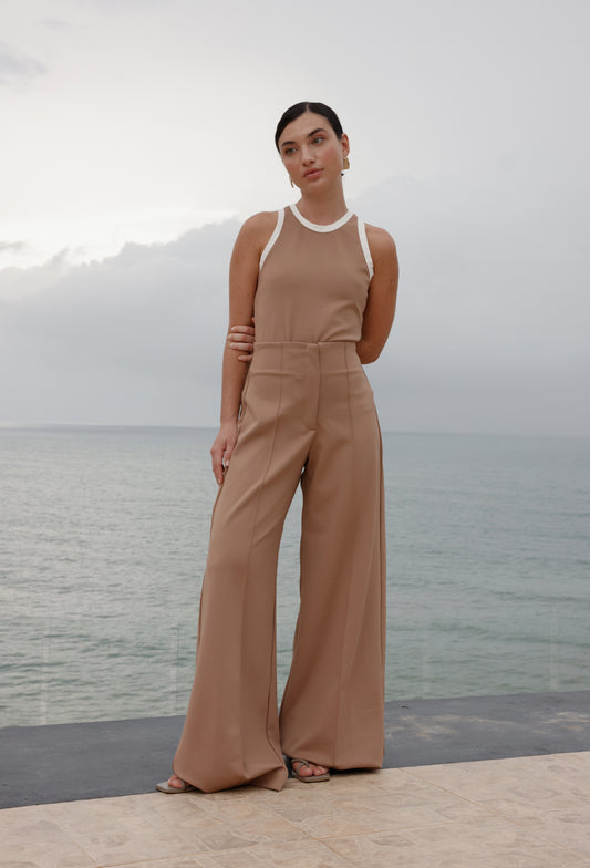 PANTALON RAFAELA CAMEL