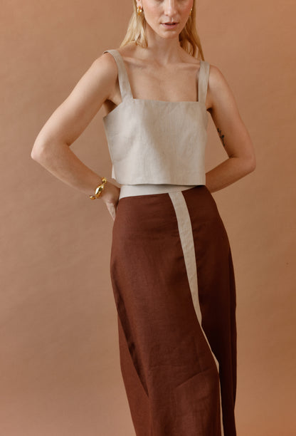 CROP TOP KATIA CAMEL