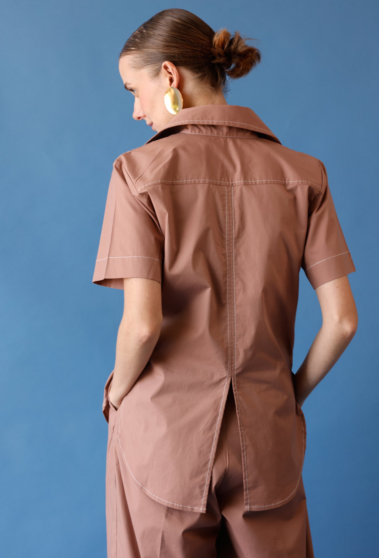 BLUSA ARIADNA CAMEL