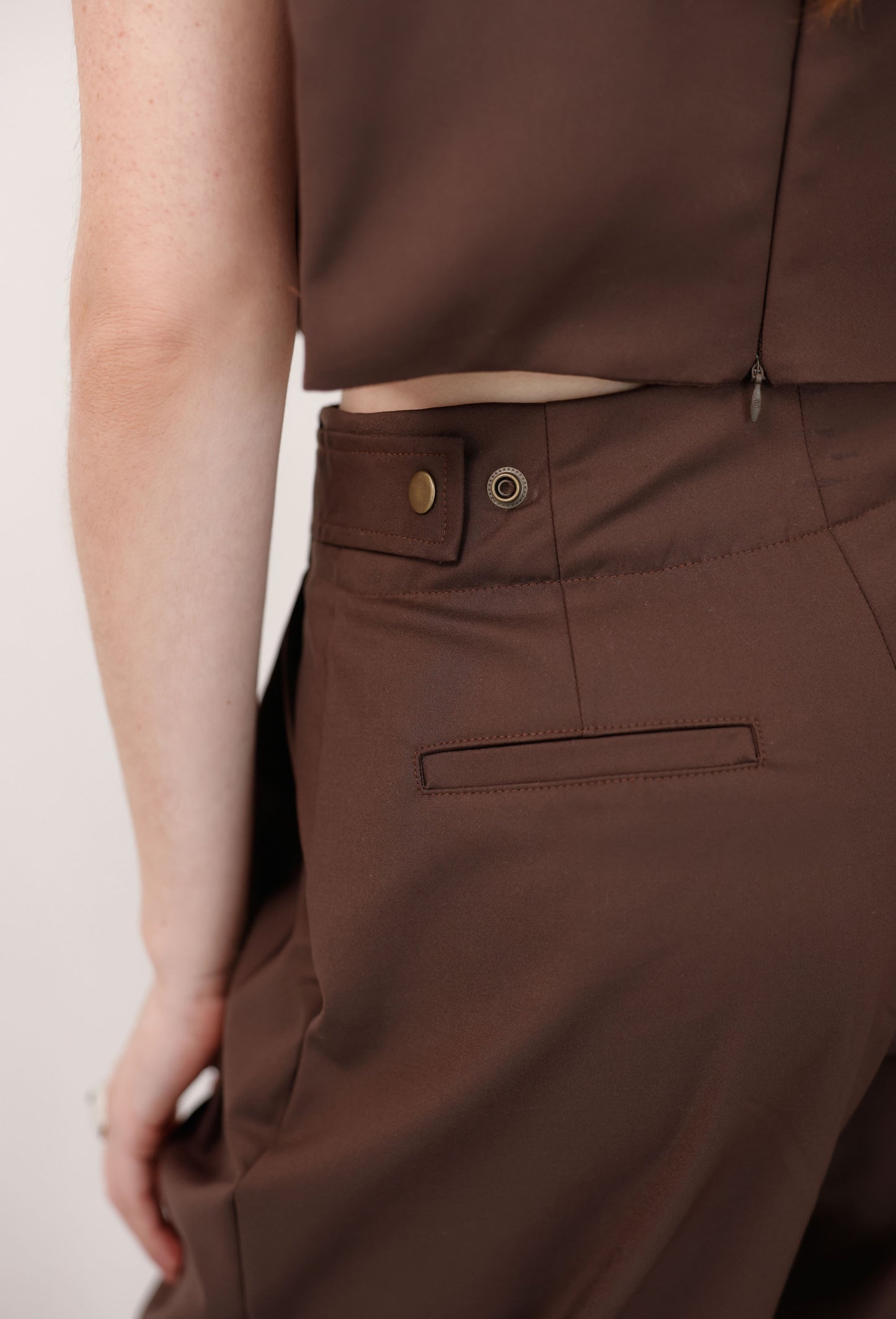 PANTALON RAFAELA CAFE