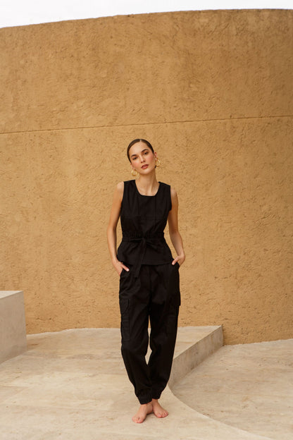 PANTALON ORNELLA NEGRO
