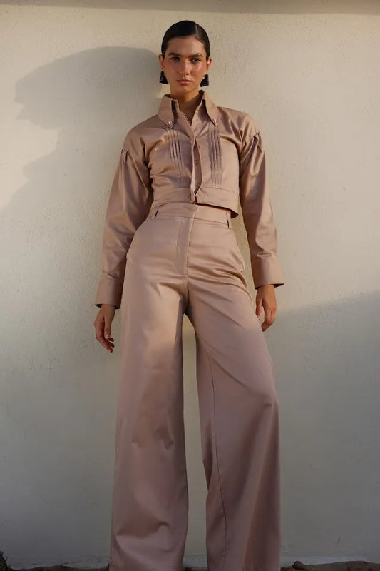 PANTALON EUGENIA CAMEL