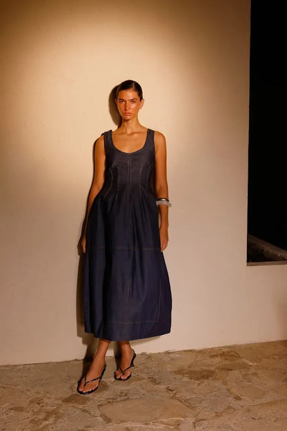 vestido-denim-jean-mujer-elegante-casual