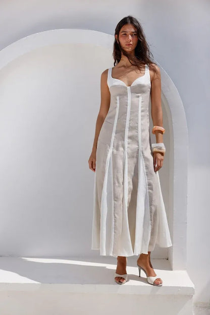 VESTIDO FABIOLA LINO