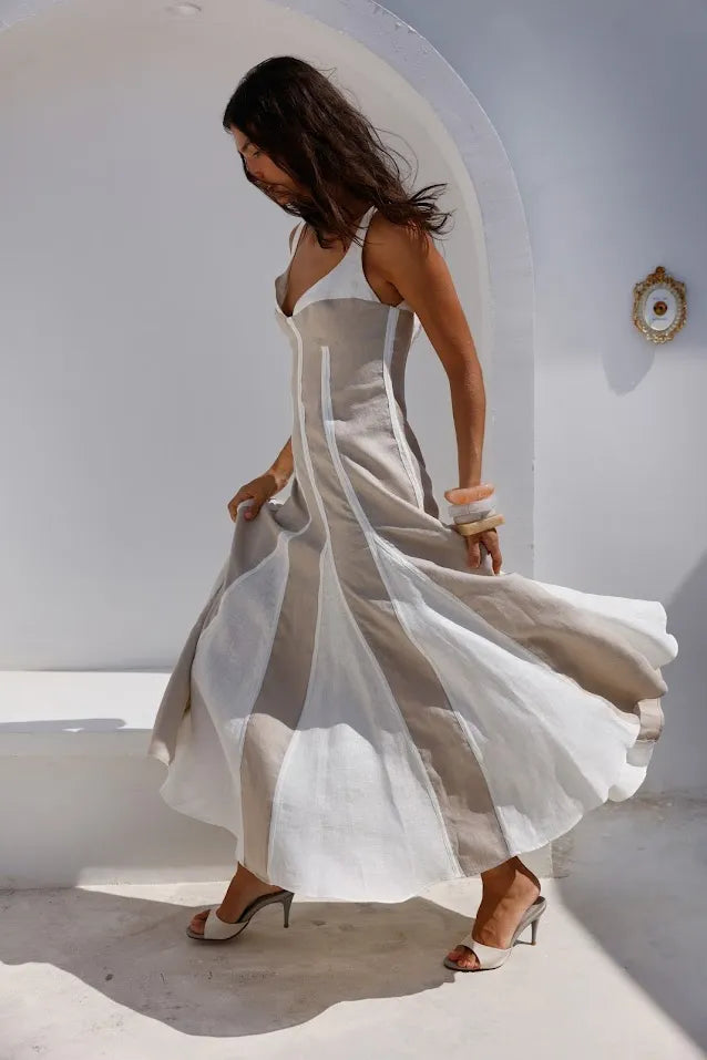 VESTIDO FABIOLA LINO