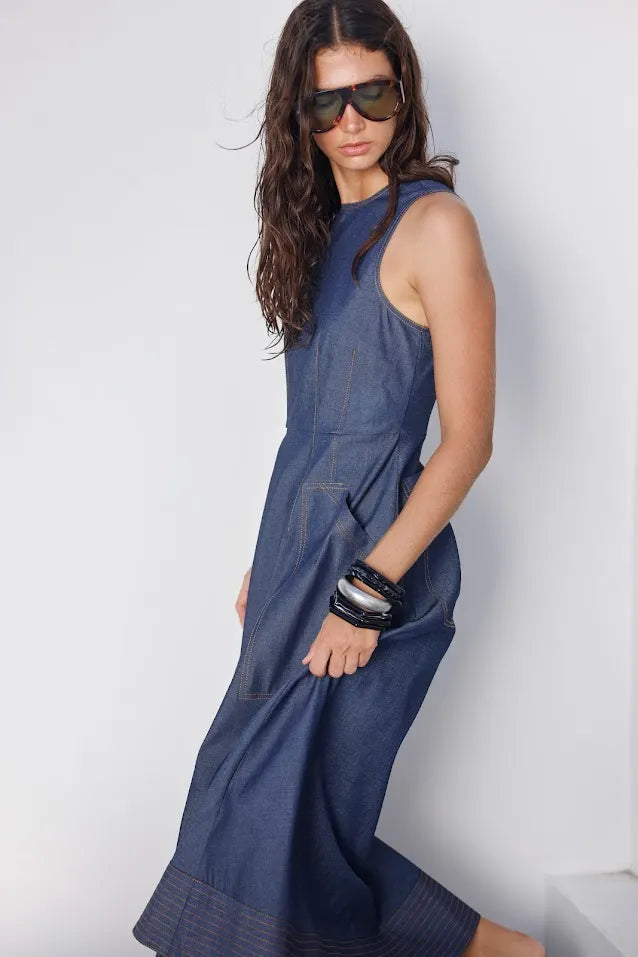 vestido-denim-jean-mujer-sofisticado