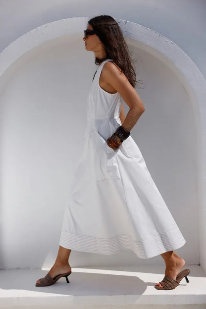 VESTIDO MERCEDES DRIL