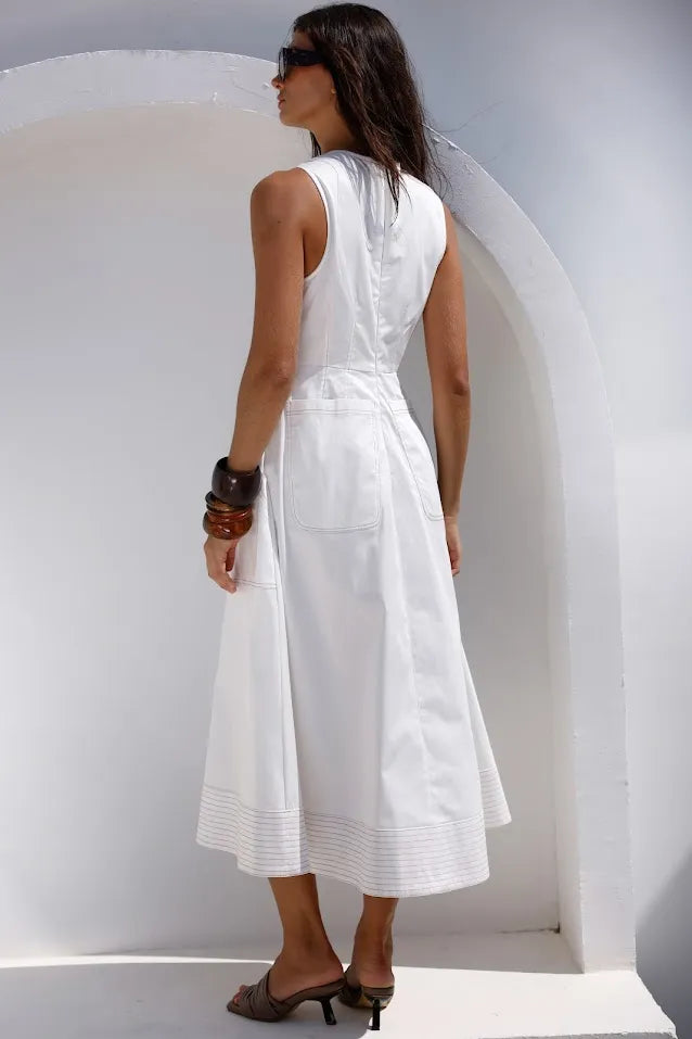VESTIDO MERCEDES DRIL