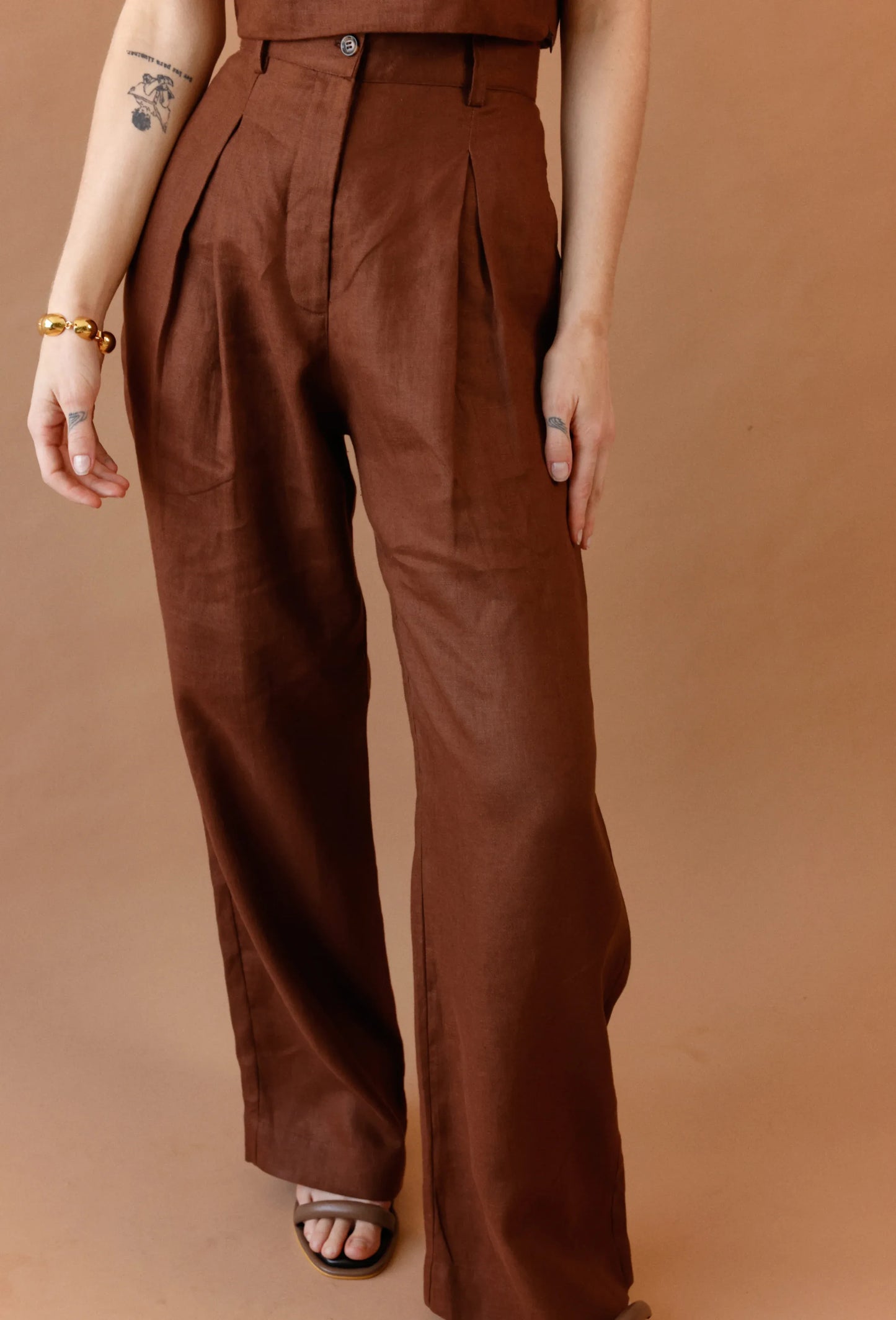 PANTALON FRANCESCA LINO