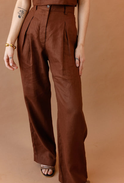 PANTALON FRANCESCA LINO